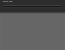 Tablet Screenshot of diet.huteri.com
